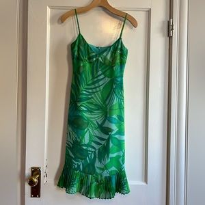 BCBG MaxAzria tropical dress